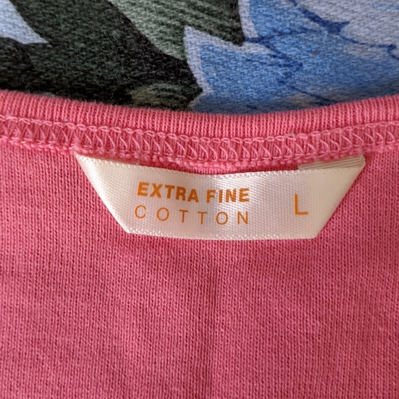 Uniqlo cotton tank - light pink - Picture 3 of 5
